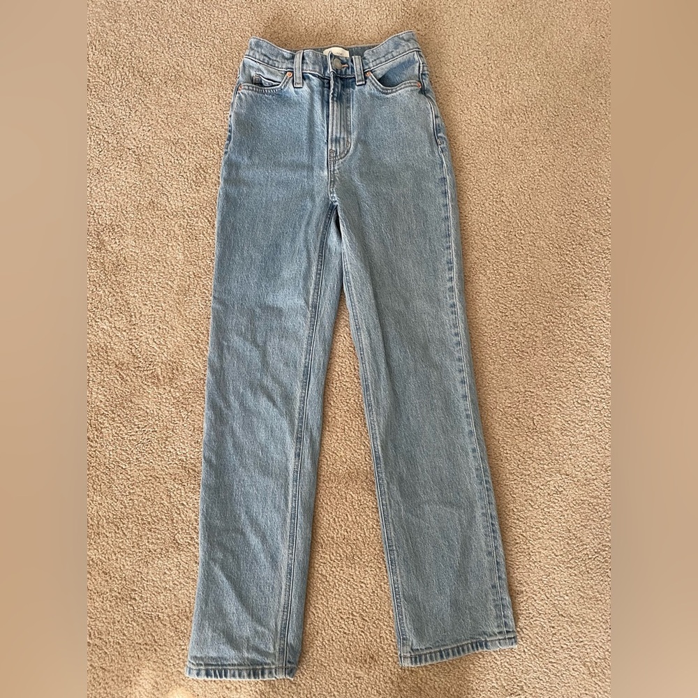 OAK + FORT Light Blue Denim Jeans